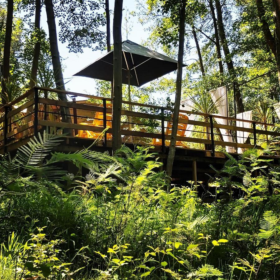 Cabanas Rucalhue Salto Del Laja Cabrero Eksteriør bilde