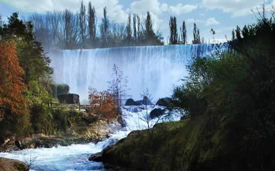 Cabanas Rucalhue Salto Del Laja Cabrero Eksteriør bilde